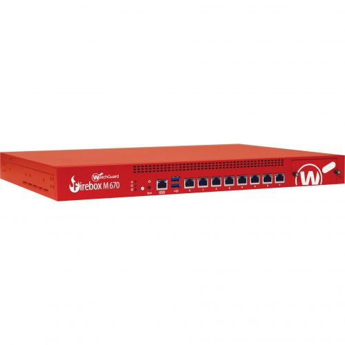 WatchGuard Competitive Trade In to  Firebox M670 with 3-yr Total Security SuiteRack-mountable WGM67693