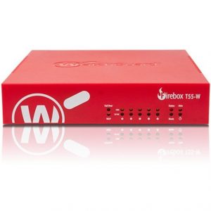 WatchGuard  Firebox T55-W Network Security/Firewall Appliance5 Port10/100/1000Base-TGigabit EthernetWireless LAN IEEE 802.11ac -… WGT56001-WW