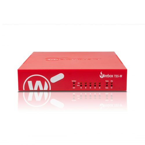 WatchGuard TRADE UP TO  FIREBOX T55-W WITH 3-YR BASIC SECURITY SUITE (WW) NETWORK SECURITY/FIREWALL APPLIANCE5 PORT10/100/1000BASE-T -… WGT56063-WW