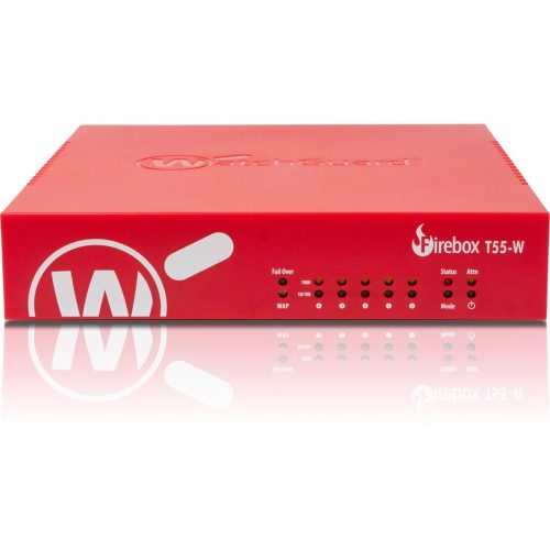 WatchGuard TRADE UP TO  FIREBOX T55-W WITH 3-YR BASIC SECURITY SUITE (WW) NETWORK SECURITY/FIREWALL APPLIANCE5 PORT10/100/1000BASE-T -… WGT56063-WW