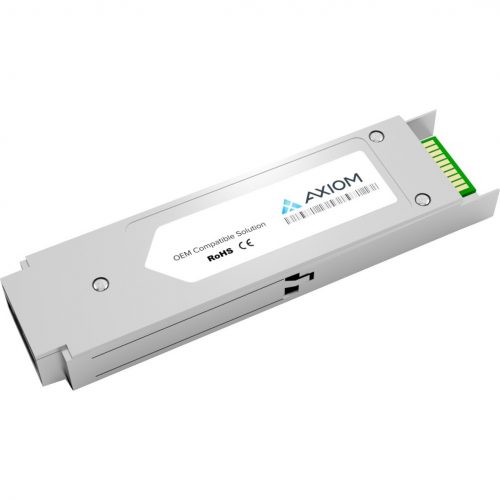 Axiom Memory Solutions  10GBASE-SR XFP Transceiver for Sun-OracleX5558A-NFor Data Networking1 x 10GBase-SR1.25 GB/s 10 Gigabit Ethernet10 Gbit/s X5558A-N-AX