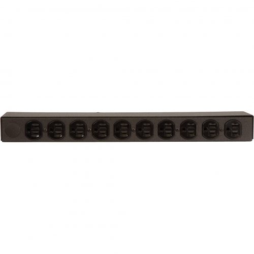 Vertiv Geist Basic 10-Outlet PDUBasicNEMA 5-15P10 x NEMA 5-15R120 V AC1400 W1UHorizontalRack-mountable 12566