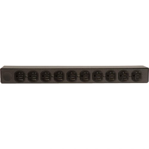 Vertiv Geist SPFCN104-1025TL 10-Outlets PDUMeteredNEMA L5-20P10 x NEMA 5-20R120 V AC1UHorizontalRack-mountable 14171