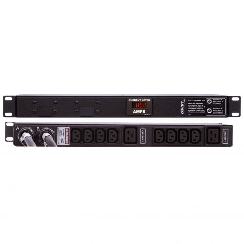 Vertiv Geist Basic 10-Outlet PDUBasicNEMA 5-15P10 x NEMA 5-15R120 V AC1400 W1UHorizontalRack-mountable 15558