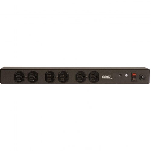 Vertiv Geist BRF060-10 6-Outlets PDUBasicNEMA 5-15P6 x NEMA 5-15R120 V AC1UHorizontalRack-mountable 27849