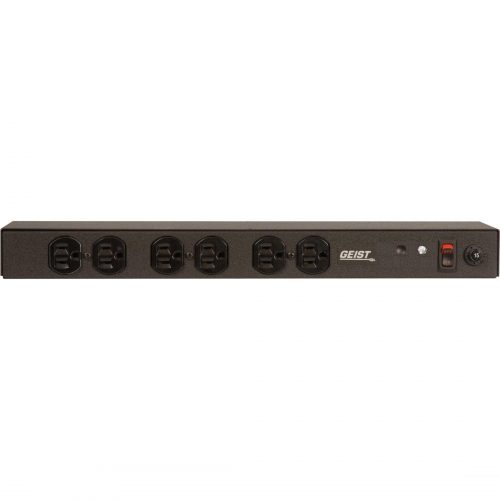 Vertiv Geist BRF060-10 6-Outlets PDUBasicNEMA 5-15P6 x NEMA 5-15R120 V AC1UHorizontalRack-mountable 27849