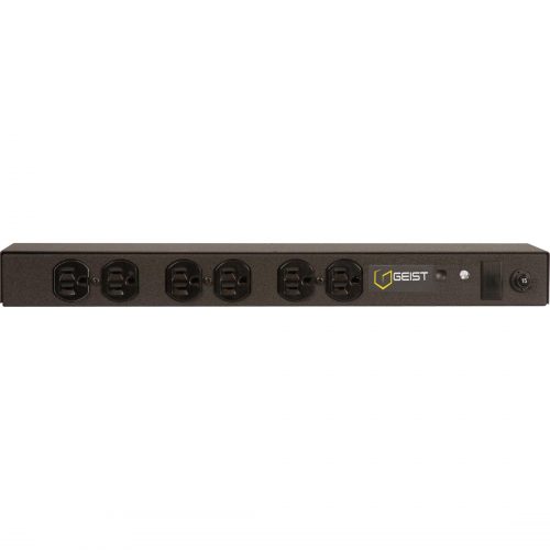 Vertiv Geist BRFN060-10 6-Outlets PDUBasicNEMA 5-15P6 x NEMA 5-15R120 V AC1UHorizontalRack-mountable 27858