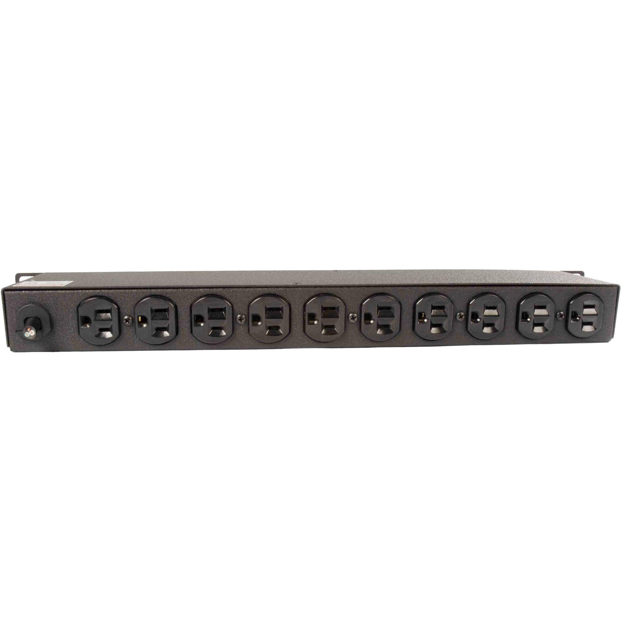 Vertiv Geist Basic 10-Outlet PDUBasicNEMA 5-15P10 x NEMA 5-15R120 V AC1400 W1UHorizontal/VerticalRack-mountable 29127