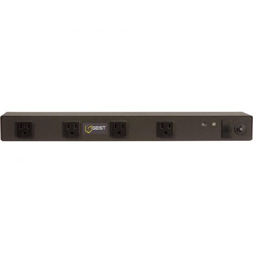 Vertiv Geist Basic 8-Outlet PDUBasicNEMA 5-15P8 x NEMA 5-15R120 V AC1400 W1UHorizontalRack-mountable 29172