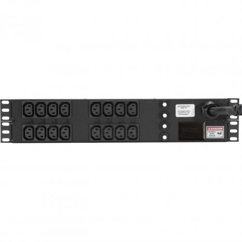 Vertiv Geist 2VRELN160-103C13TL6 16-Outlets PDUBasicNEMA L6-30P6 x IEC 60320 C13230 V AC2UHorizontalRack-mountable 38129