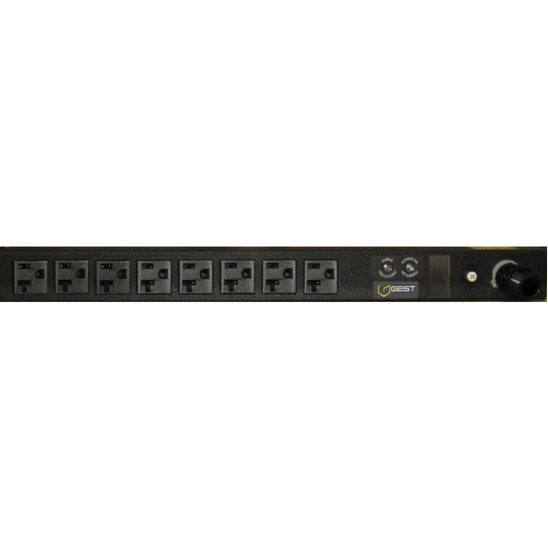 Vertiv Geist VSSLN084-102S20TL 8-Outlets PDUBasicNEMA L5-20P8 x NEMA 5-20R120 V AC0U/1UHorizontal/VerticalRack-mountable 38207