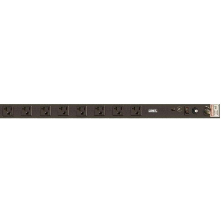 Vertiv Geist NSVK080-102R20TL 8-Outlets PDUBasicNEMA L5-20P8 x NEMA 5-20R120 V AC0UVerticalRack-mountable 38214