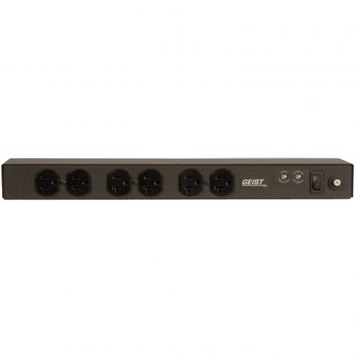Vertiv Geist SPF064-1023TL 6-Outlets PDUBasicNEMA L5-20P6 x NEMA 5-20R120 V AC1UHorizontalRack-mountable 38225