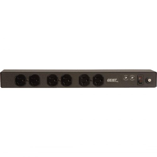Vertiv Geist SPF064-1023TL 6-Outlets PDUBasicNEMA L5-20P6 x NEMA 5-20R120 V AC1UHorizontalRack-mountable 38225