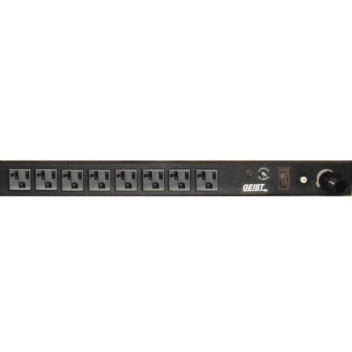 Vertiv Geist Basic 8-Outlets PDUBasicNEMA L5-20P8 x NEMA 5-20R120 V AC1900 WHorizontalRack-mountable 38380