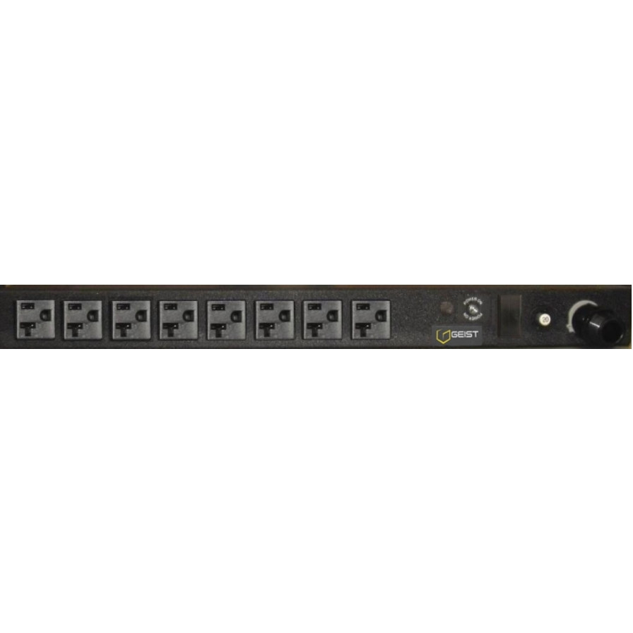 Vertiv Geist NSVLN080-102S20 8-Outlets PDUBasicNEMA 5-20P8 x NEMA 5-20R120 V AC1UHorizontal/VerticalRack-mountable 39112