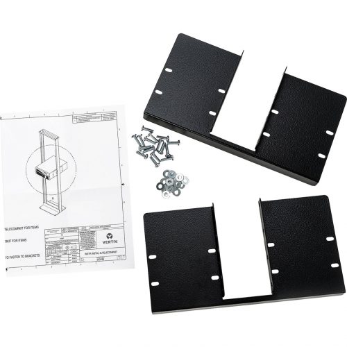 Vertiv Liebert Rack Mount Brackets4U Shelf Support | GXT5 UPS 5/6 8/10kVASupports Rack-Based Equipment | Easy Installation 4UTELECOMRKIT