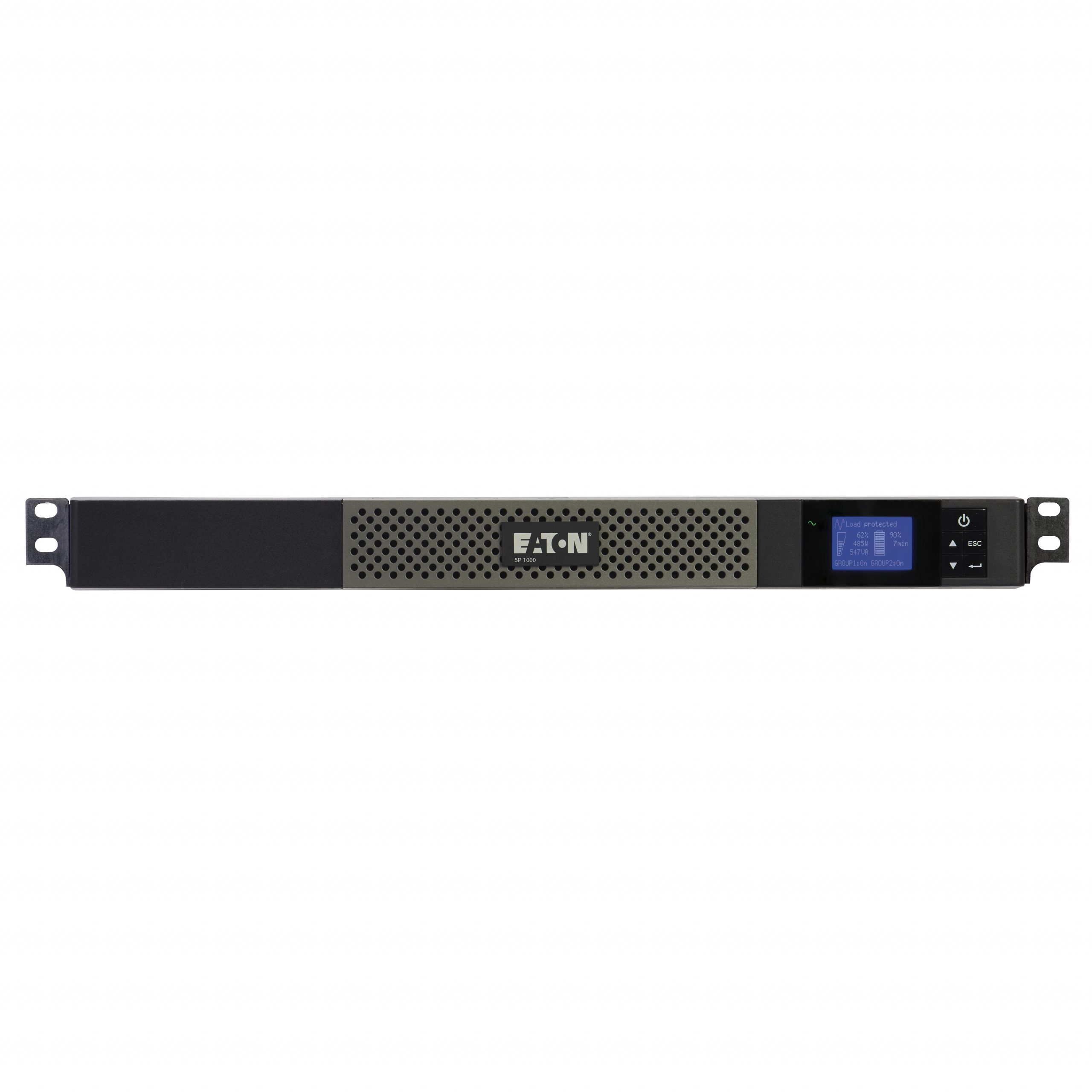 Eaton 5P UPS 1000VA 770 Watt 120V Rackmount True SineWave Network Card Optional1U Rack-mountable5 Minute Stand-by110 V AC Input132 V… 5P1000R