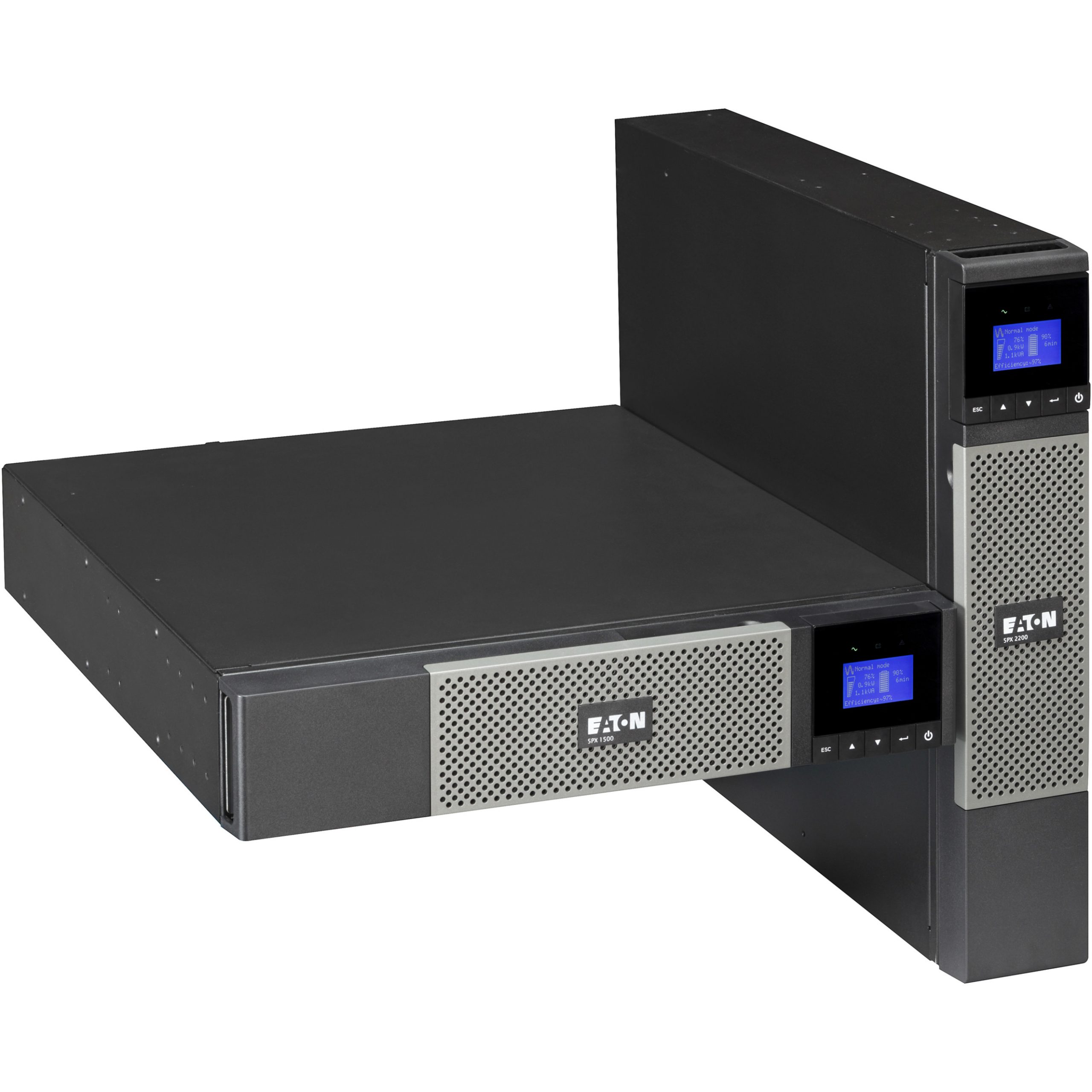 Eaton 5PX UPS 3000VA 2700 Watt 230V Network Card Included 2U Rack/Tower UPS2U Rack/Tower240 V AC Output 5PX3000IRTN