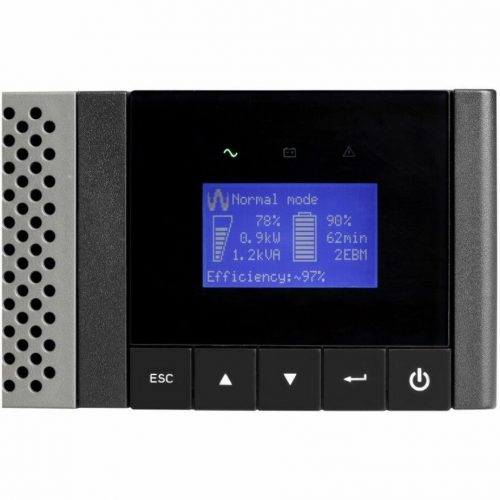 Eaton 5PX UPS 3000VA 2700 Watt 120V Sine Wave Rack/Tower Net Card Included LCD2U Rack/Tower4 Minute Stand-by110 V AC Input132 V A… 5PX3000RTN