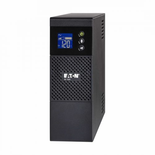 Eaton 5S UPS 1500VA 900 Watt 230V Tower UPS Sine Wave Battery Back Up LCD USBTower2 Minute Stand-by220 V AC Input230 V AC Output8… 5S1500G
