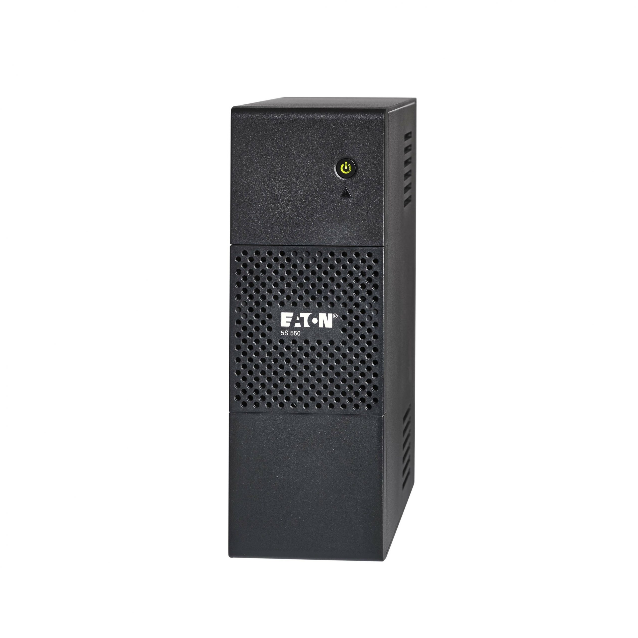 Eaton 5S UPS 550 VA 330 Watt 120V Line-Interactive Battery Backup Tower USBTower1 Minute Stand-by110 V AC Input115 V AC Output8 x N… 5S550
