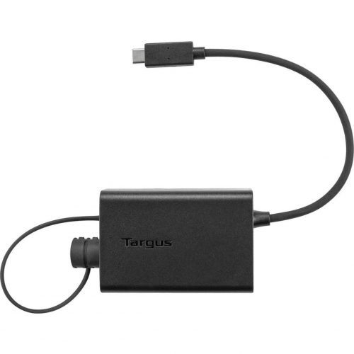 Targus USB-C Multiplexer AdapterPower/USB/USB-C Data Transfer/Power Cable for Docking Station, Notebook, DockFirst End: 1 x USB 3.0 Type… ACA47GLZ