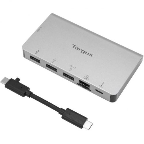 Targus USB-C Ethernet Adapter with 3x USB-A Ports and 1x USB-C Port with 100W PD Pass-ThruUSB Type C640 MB/s Data Transfer Rate1 Port1… ACA951USZ