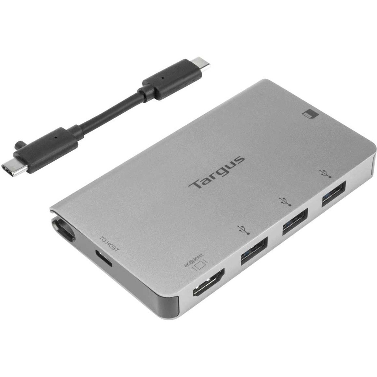 Targus USB-C Single Video Multi Port HubYesSD, microSDUSB Type C1 Displays Supported4K3840 x 21604 x USB Ports3 x USB T… ACA963BT