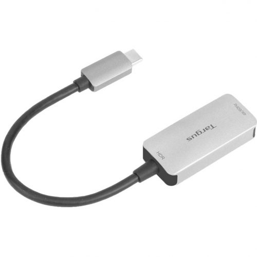 Targus USB-C to HDMI Adapter1 x HDMI Digital Audio/VideoFemale1 x Type C USBMale3840 x 2160 SupportedSilver ACA969GL