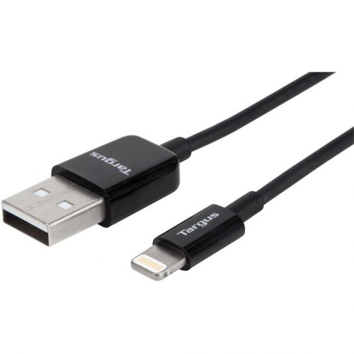Targus Sync & Charge Lightning Cable for Compatible Apple Devices (1M)3.28 ft Lightning/USB Data Transfer Cable for iPod, iPad, iPhone, Tabl… ACC961BT