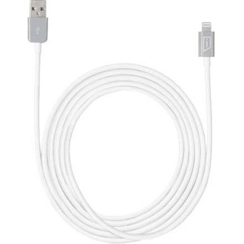 Targus iStore Lightning Charge 6.7ft (2m) Cable (White)6.70 ft Lightning/USB Data Transfer Cable for Computer, Power Adapter, iPhone, iPadFir… ACC96905CAI