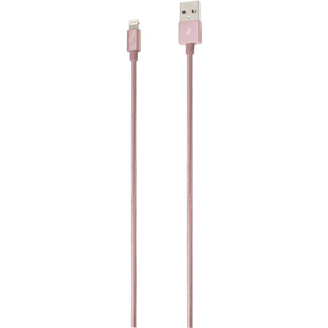 Targus iStore Lightning Charge 4ft (1.2m) Braided Cable (Rose Gold)3.94 ft Lightning/USB Data Transfer Cable for iPhone, iPad, MacBook, Computer… ACC99404CAI
