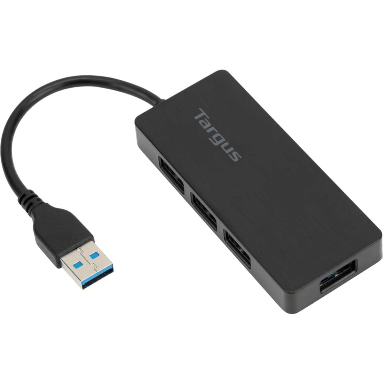 Targus 4-port USB HubUSB Type AExternal4 USB Port4 USB 3.0 PortPC, Chrome, Mac ACH124US