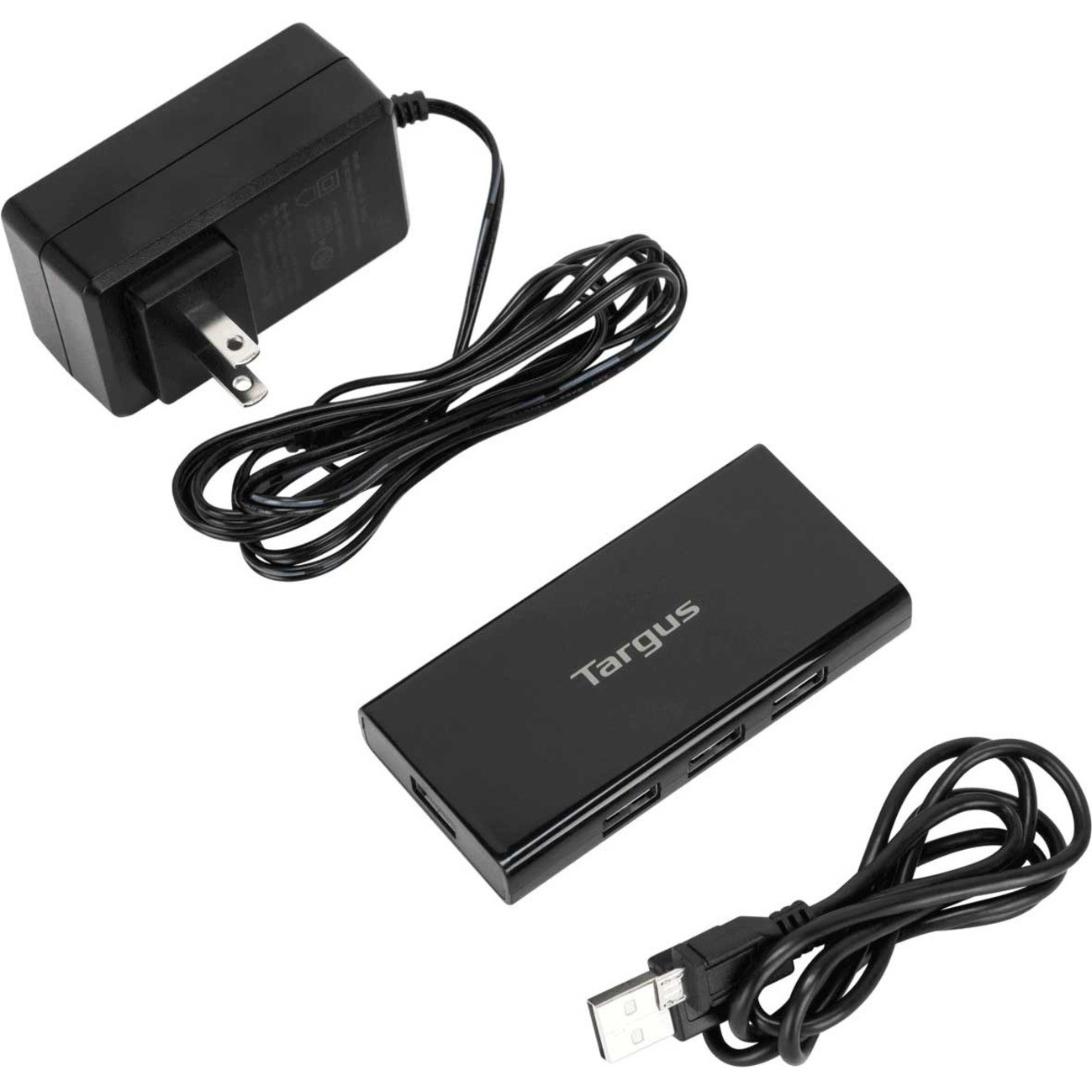 USB 2.0 7-Port Powered HubUSB USB Port7 USB 2.0 PortPC, Mac, ACH215TT - Corporate