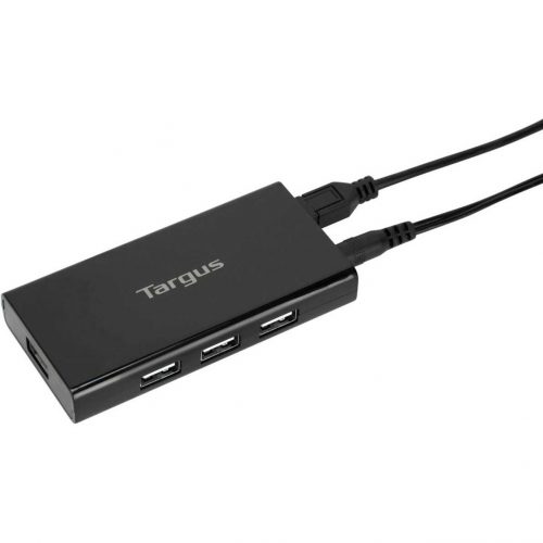 Targus USB 2.0 7-Port Powered HubUSB 2.0External7 USB Port7 USB 2.0 PortPC, Mac, Chrome ACH215TT