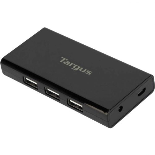 Targus USB 2.0 7-Port Powered HubUSB 2.0External7 USB Port7 USB 2.0 PortPC, Mac, Chrome ACH215TT