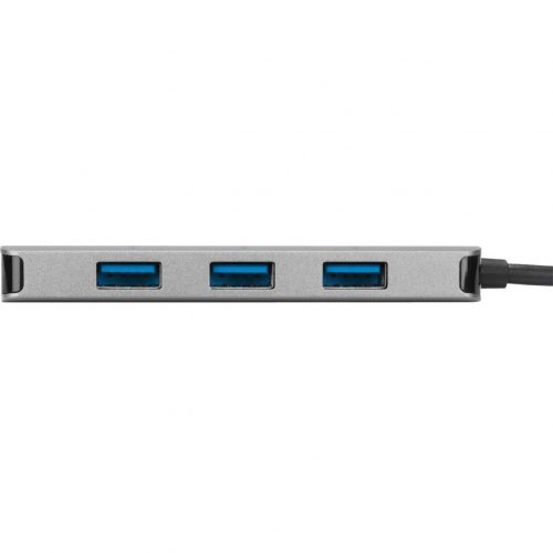 Targus USB-C to 4-Port USB-A HubUSB Type CExternal4 USB Port4 USB 3.0 PortPC, Mac, Chrome ACH226BT