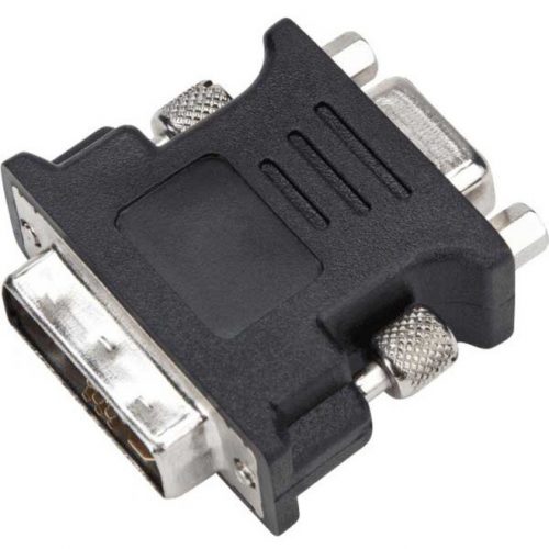 Targus DVI-I (M) to VGA (F) Adapter1 Pack1 x 29-pin DVI-I Video Male1 x 15-pin HD-15 VGAFemaleBlack ACX120USX