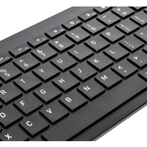 Targus Midsize Multi-Device Bluetooth Antimicrobial KeyboardWireless ConnectivityBluetoothEnglish (US)QWERTY LayoutPC, MacAAA… AKB863US