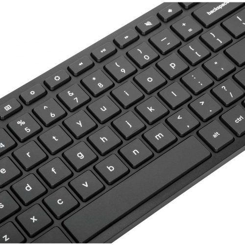 Targus Works With Chromebook Midsize Bluetooth Antimicrobial KeyboardWireless ConnectivityBluetoothChromebookBlack AKB869US