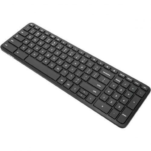 Targus Works With Chromebook Midsize Bluetooth Antimicrobial KeyboardWireless ConnectivityBluetoothChromebookBlack AKB869US