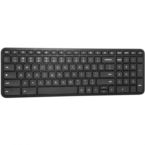 Targus Works With Chromebook Midsize Bluetooth Antimicrobial KeyboardWireless ConnectivityBluetoothChromebookBlack AKB869US