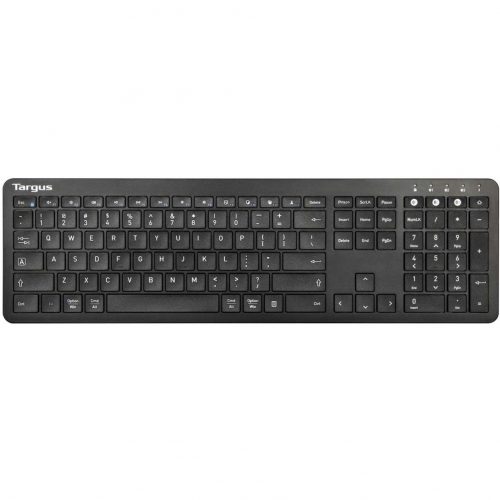 Targus AKM618AMUS Keyboard & MouseWireless Bluetooth 5.1 Keyboard104 KeyBlackWireless Bluetooth MouseOptical2400 dpi2 Bu… AKM618AMUS