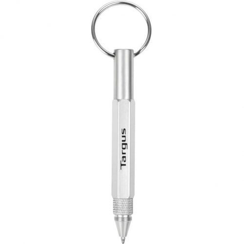 Targus Multi-Tool Keychain StylusIntegrated Writing PenCapacitive Touchscreen Type SupportedGray AMM172GL