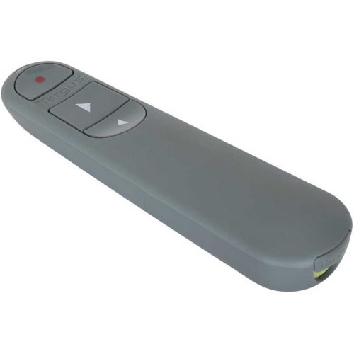 Targus Control Plus Dual Mode Antimicrobial Presenter with LaserLaserWirelessBluetooth2.40 GHzGrayUSB AMP06704AMGL