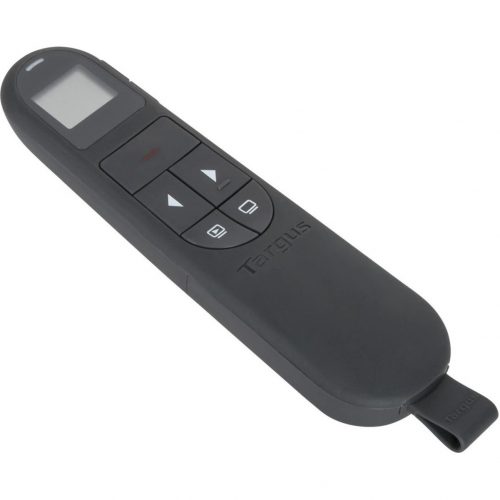 Targus Dual Mode Antimicrobial Laser Presenter with TimerLaserWirelessBluetooth/Radio Frequency2.40 GHzBlackUSB AMP06804AMGL