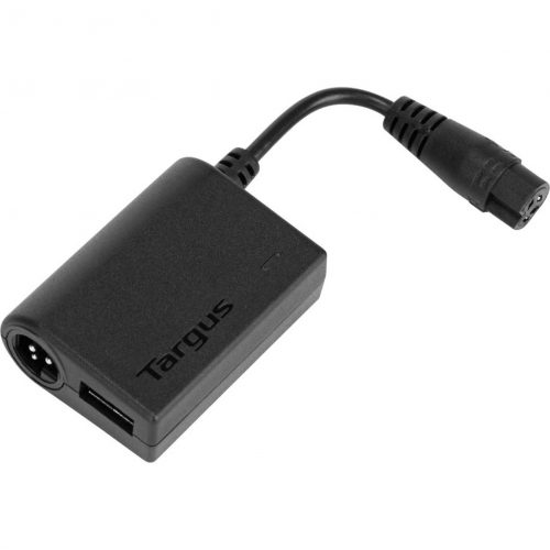 Targus Laptop Charger with USB Fast Charging Port90 W5 V DC/2.10 A OutputBlack APA32US