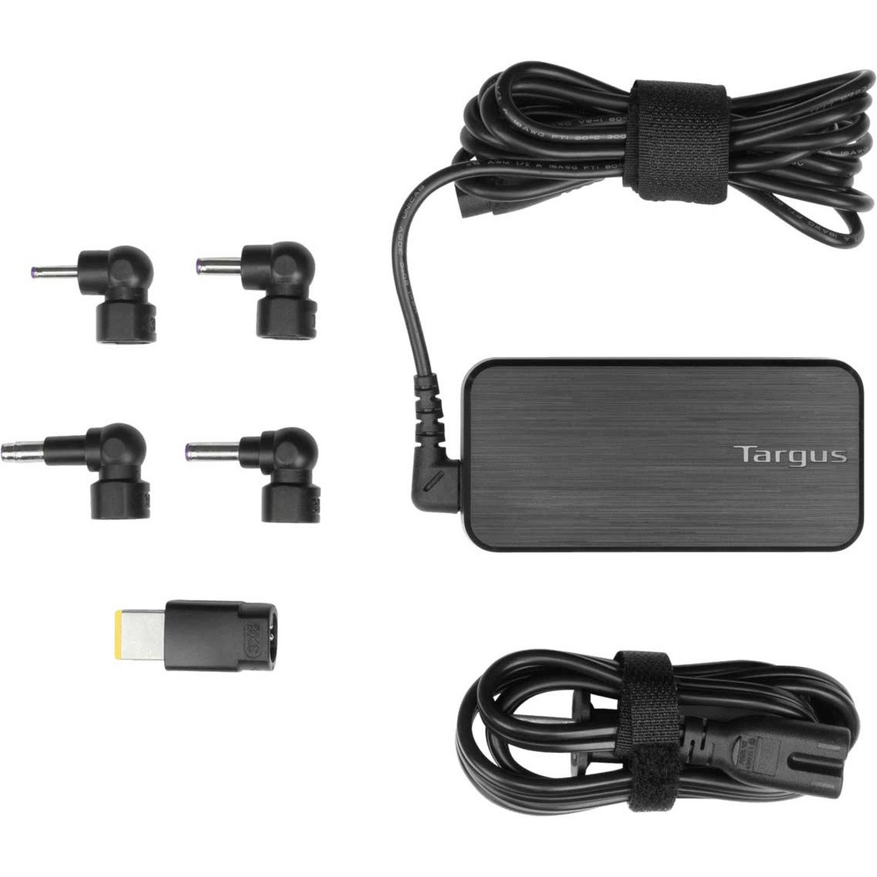 Targus 65W AC Ultra-Slim Universal Laptop Charger65 W5 V DC, 19.5 V DC Output APA92US