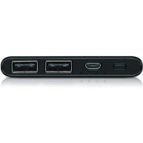 Targus iStore Dual USB Power BankFor iPhone, iPad, iPod, USB Device5000 mAh2.40 A5 V DC Output5 V DC Input2 xBlack APB055CAI
